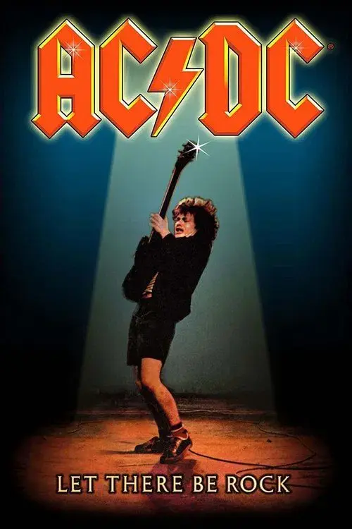 AC/DC - Let There Be Rock poster