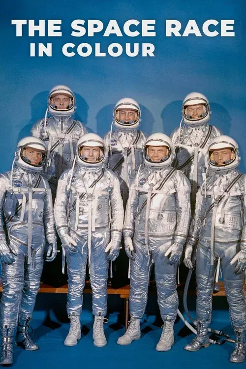 The Space Race in Colour poster