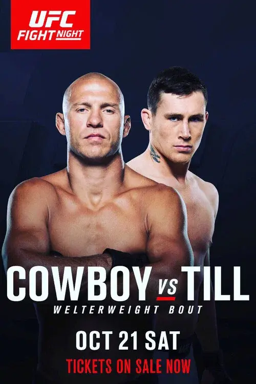 UFC Fight Night 118: Cerrone vs. Till poster