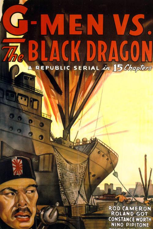 G-men vs. the Black Dragon poster