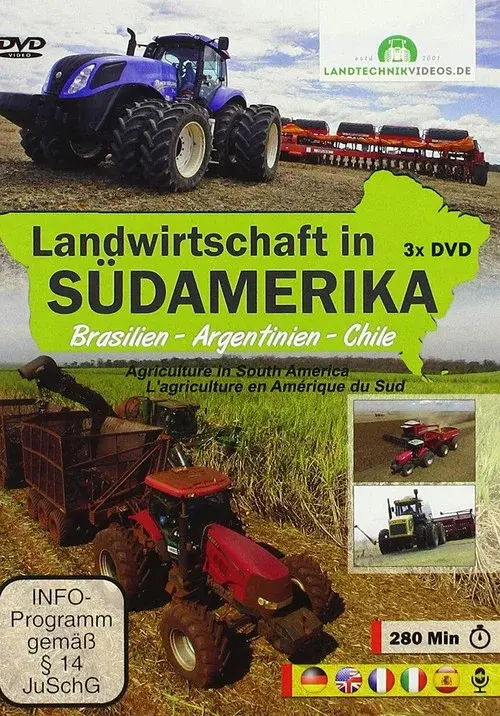 Landwirtschaft in Südamerika - Brasilien poster