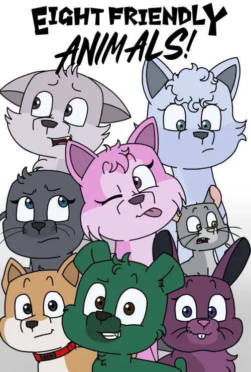 Eight Friendly Animals! poster