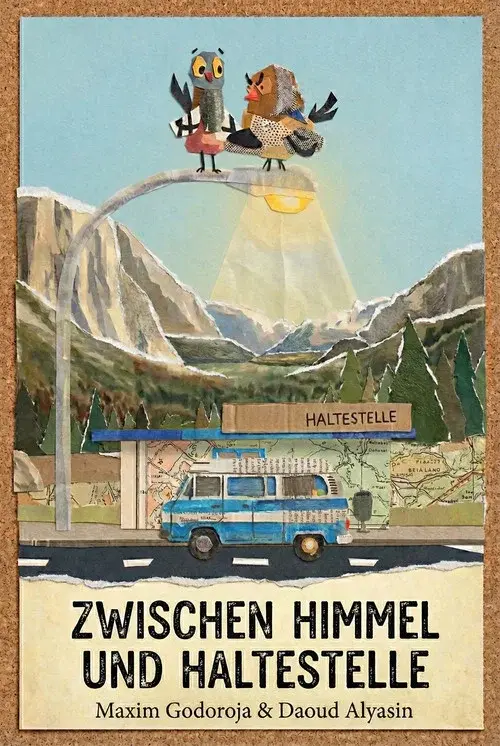 Between Sky and Bus Stop poster