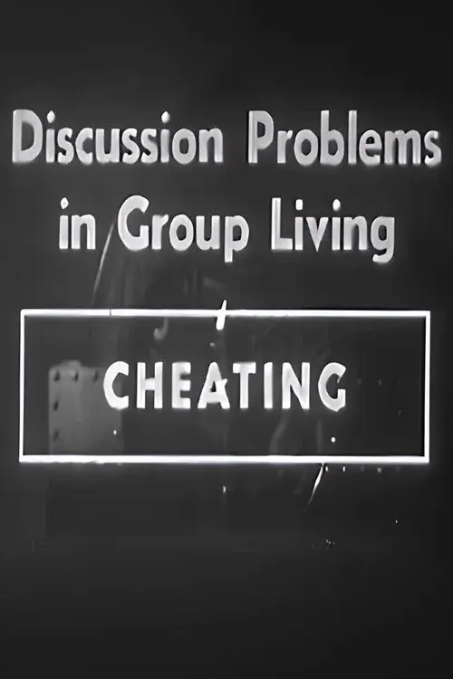 Cheating poster