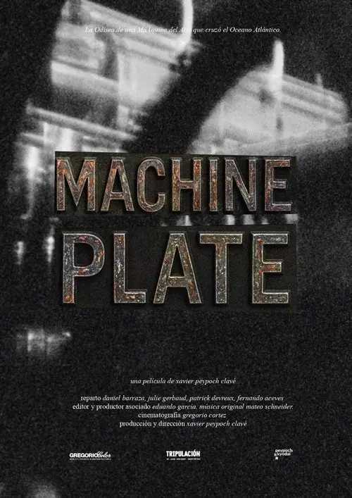 Machine Plate poster
