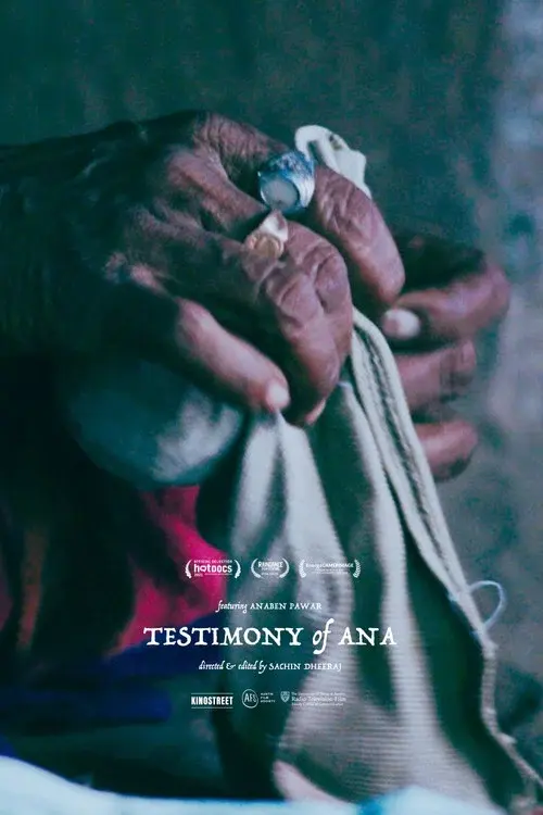 Testimony of Ana poster