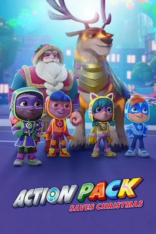 The Action Pack Saves Christmas poster