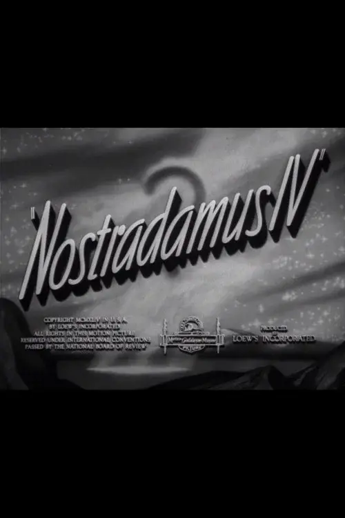 Nostradamus IV poster