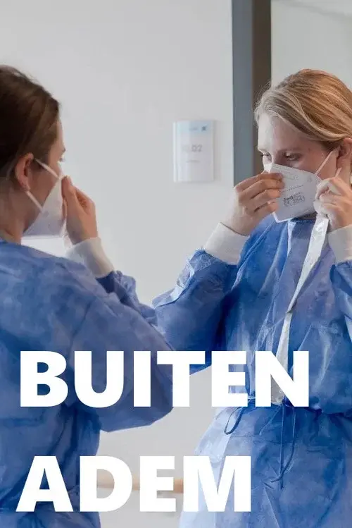 Buiten adem poster