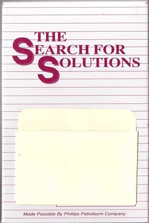 The Search for Solutions poster