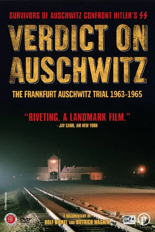 Verdict on Auschwitz poster