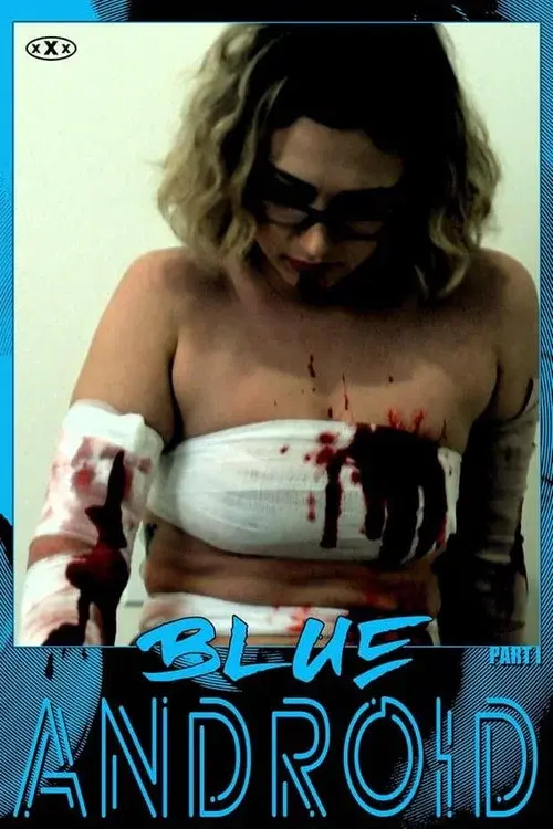 Blue Android poster