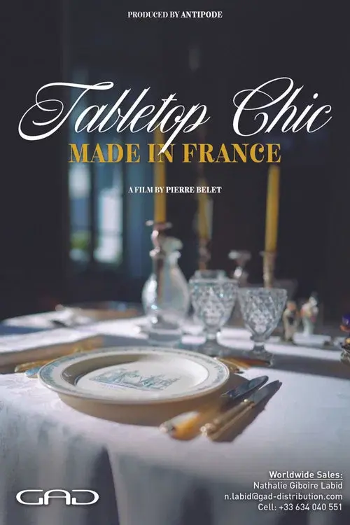 Arts de la table, une excellence française poster