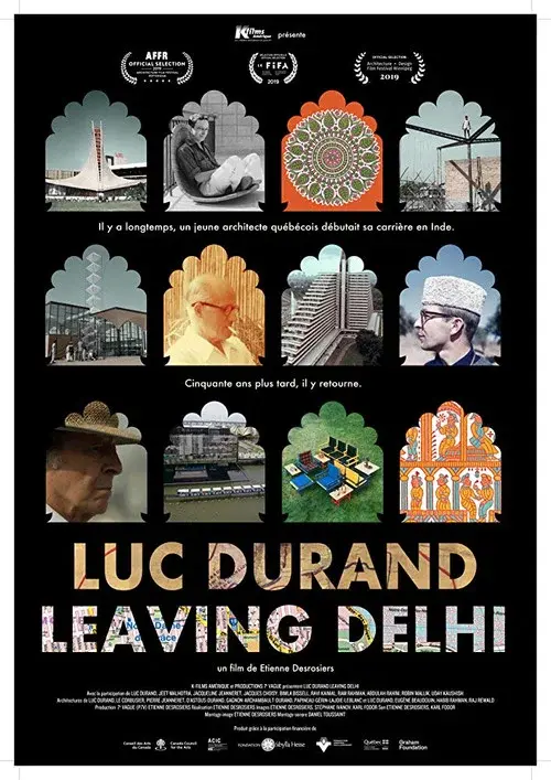 Luc Durand Leaving Delhi poster