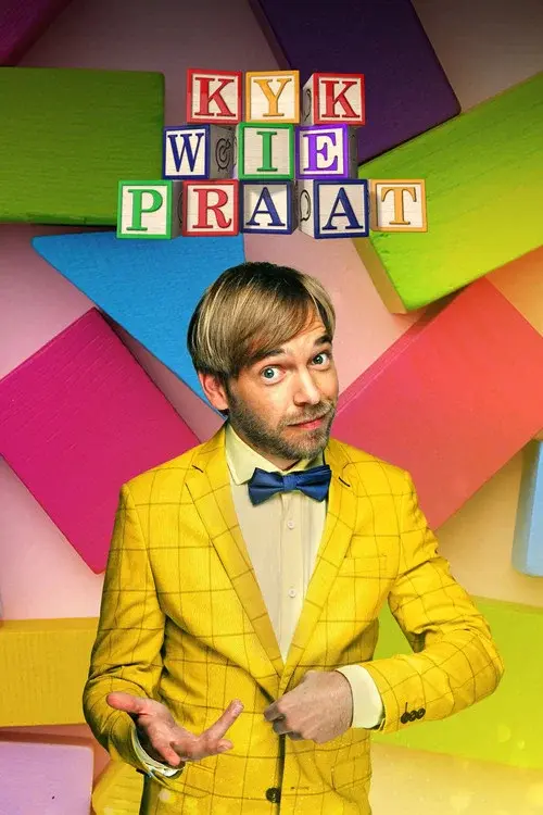 Kyk Wie Praat poster