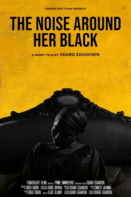 The Noise Around Her Black poster