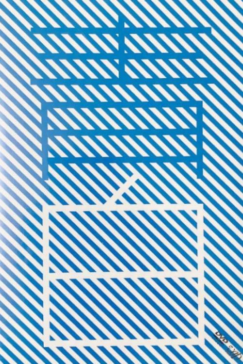 Blue and White Make Light Blue poster
