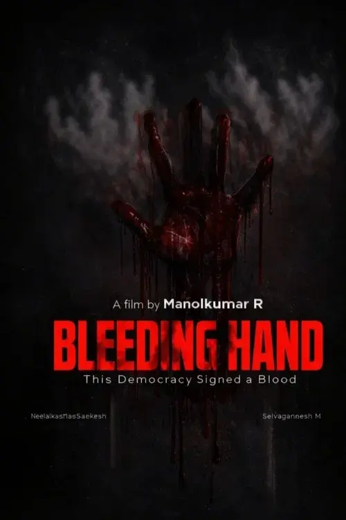 Bleeding Hand poster