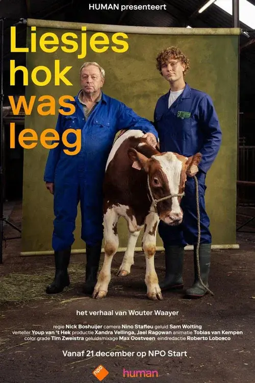 Liesjes hok was leeg poster