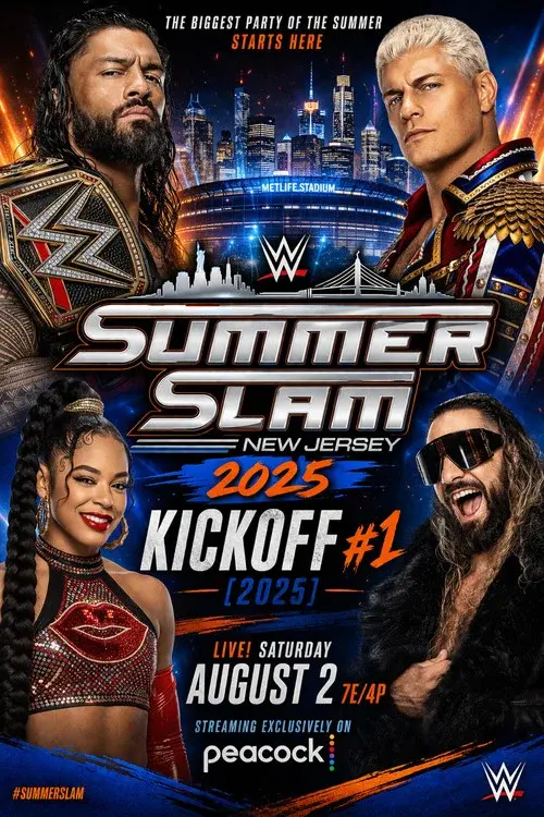 WWE SummerSlam 2025 Kickoff #1 poster
