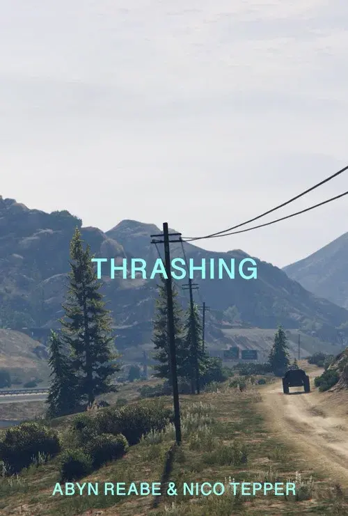 THRASHING poster