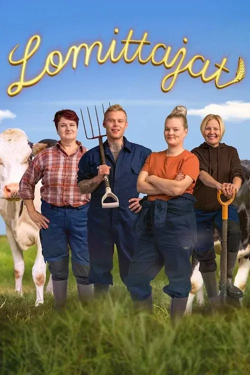 Lomittajat poster