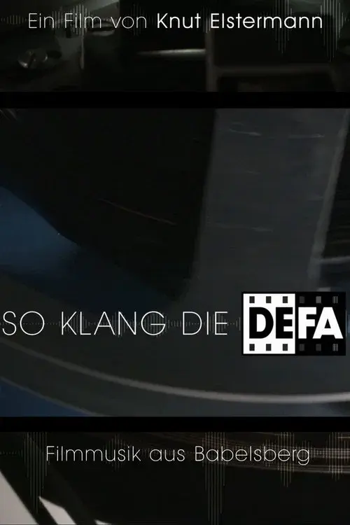 That's How DEFA Sounded: Film Music from Babelsberg poster