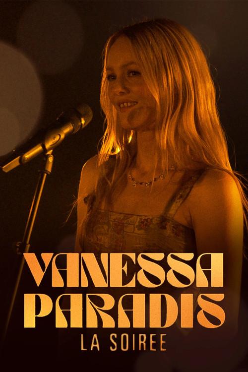 Vanessa Paradis, la soirée poster
