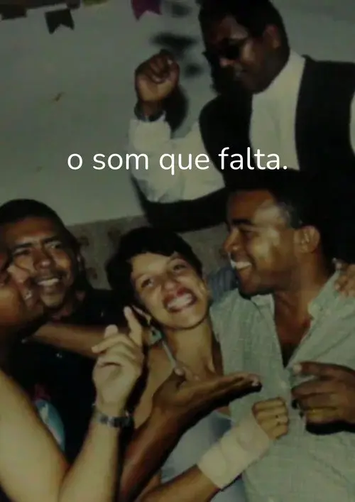 o som que falta poster