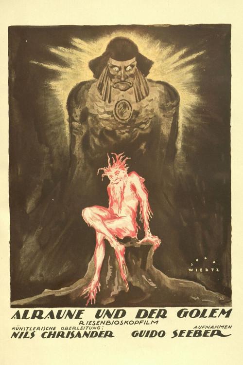 Alraune and the Golem poster