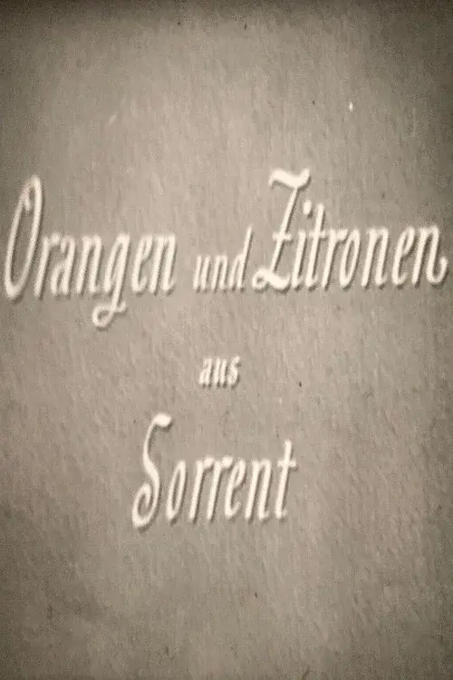 Orangen und Zitronen aus Sorrent poster