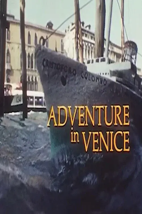 Adventure in Venice poster