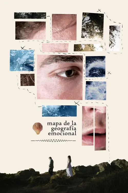 Mapa de la geografía emocional poster
