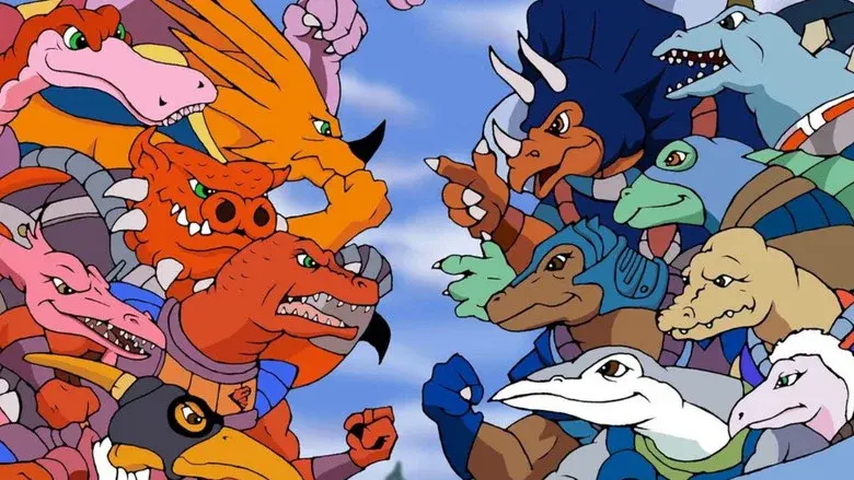 Dinosaucers still 5
