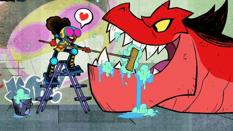 Marvel's Moon Girl and Devil Dinosaur still 4