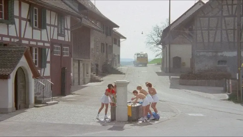 Six Swedish Girls in Alps still 6