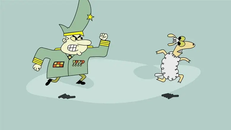 Sheep in the Big City still 1
