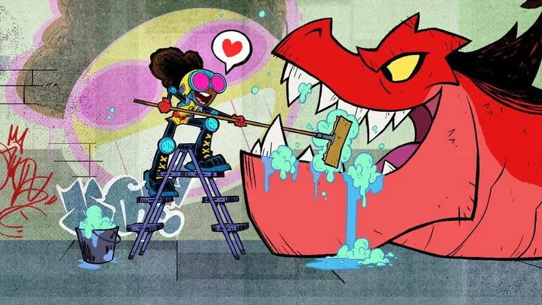 Marvel's Moon Girl and Devil Dinosaur still 2