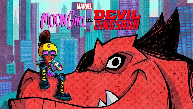 Marvel's Moon Girl and Devil Dinosaur still 6
