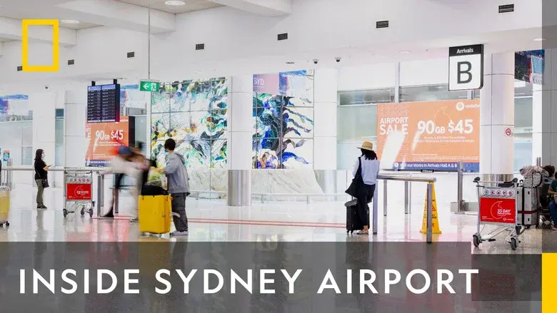 Inside Sydney Airport still 3