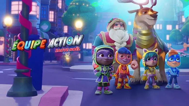 The Action Pack Saves Christmas still 2