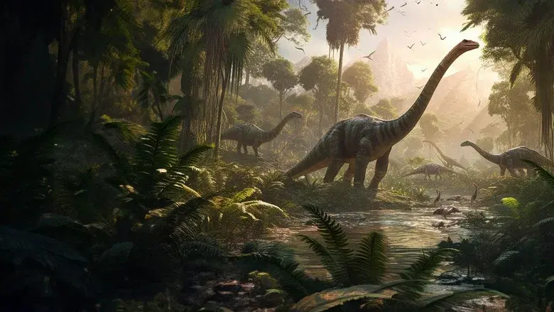 Avant jurassic park, L'apocalypse des dinosaures still 1