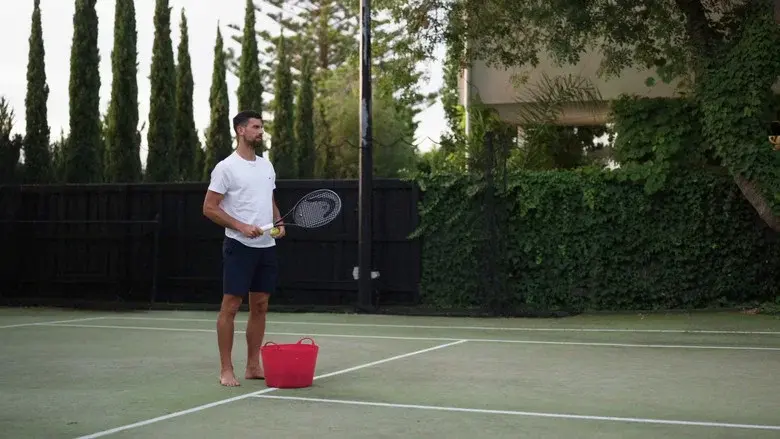 Novak Djokovic: The Wolf in Winter still 3
