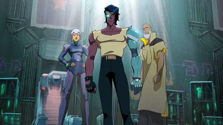 Captain Laserhawk: A Blood Dragon Remix still 4