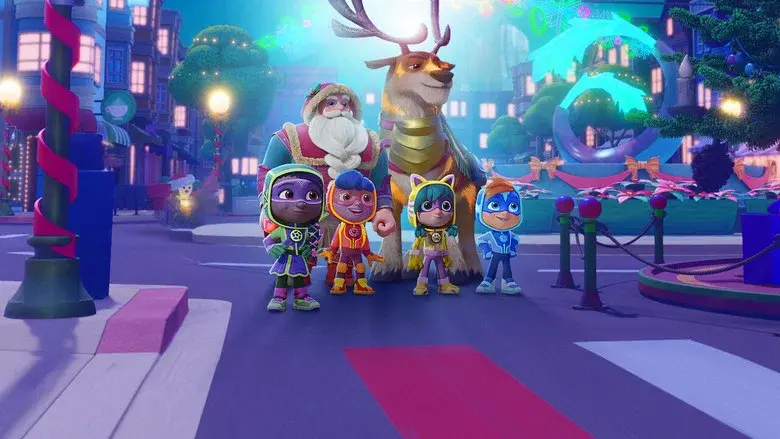 The Action Pack Saves Christmas still 4
