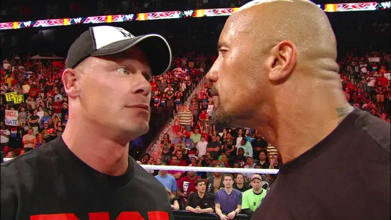 The Rock vs. John Cena: Once in a Lifetime still 1