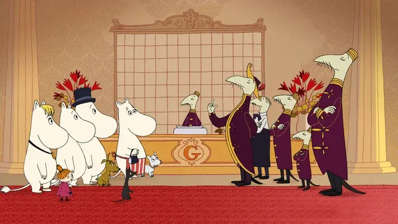 Moomins on the Riviera still 2