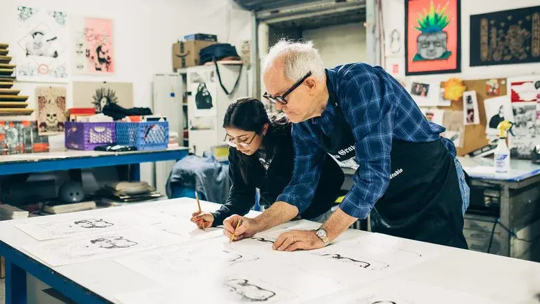 Art Happens Here with John Lithgow still 1