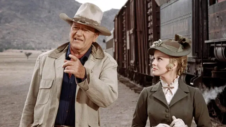 The Train Robbers still 3