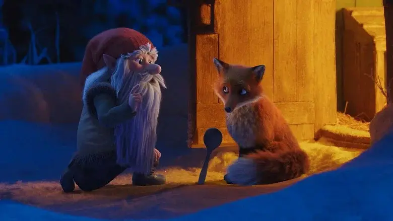 The Santa and the Fox still 1